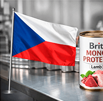 Brit Mono Protein — влажный корм для собак, произведённый в Чехии