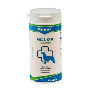 Добавка (Витамины) Canina Dog FELL O.K. с Биотином и Микроэлементами для Собак - 125 табл.