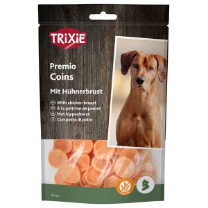 Лакомство Трикси Премио Chicken Coins (Чипсы) для Собак с Курицей – 100г.