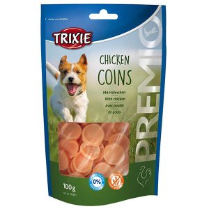 Лакомство Трикси Премио Chicken Coins (Чипсы) для Собак с Курицей – 100г.