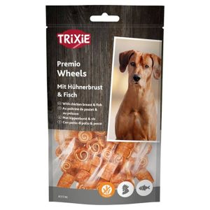 Вкусное и Полезное Лакомство Трикси Премио Fish Chicken Wheels для Собак с Курицей и Рыбой – 75г.