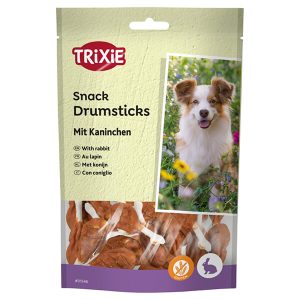 Лакомство Трикси Премио Rabbit Drumsticks для Собак с Мясом Кролика в Форме Лапок – 100г.