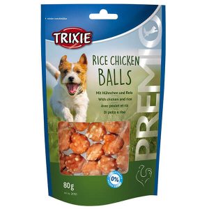 Лакомство Трикси Премио Rice Chicken Balls для Собак с Курицей и Рисом в Виде Шариков – 80г.
