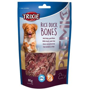 Лакомство Трикси Премио Rice Duck Bones для Собак с Мясом Утки и Рисом – 80г.