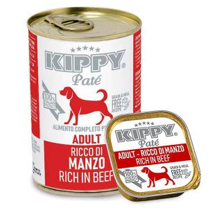 Влажный Корм(Консерва) для Собак Киппи PATE Паштет с Говядиной