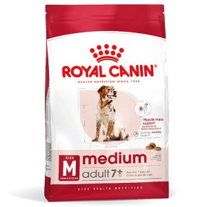 Сухой Корм Роял Канин Медиум Эдалт 7+ для Собак Средних Пород в Возрасте от 7 Лет