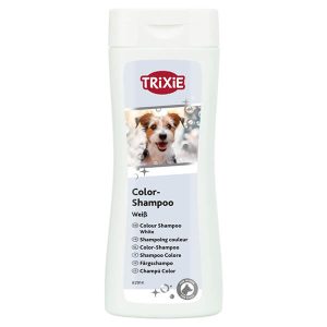 Trixie COLOR SHAMPOO Dog Шампунь для Собак с Белой Шерстью Трикси Колор Предаст Яркость и Блеск. Шерсть Станет Более Мягкой и Шелковистой – 250 мл.