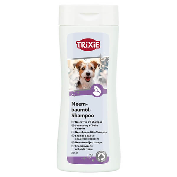 Шампунь Trixie NEEMBAUMÖL SHAMPOO Dog - 250 мл. Trixie NEEMBAUMÖL SHAMPOO Dog Шампунь с Экстрактом Масла Мелии для Собак Трикси Неембаумоил, Мягко Ухаживает за Шерстью и Делает ее Шелковистой – 250 мл.