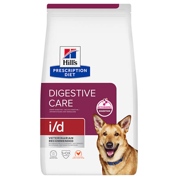 Лечебно-Диетический сухой корм HILL’S (Хиллс) Dog i/d Digestive Care Сухой Лечебно-Диетический корм Hill’s Prescription Diet i/d Digestive Care с курицей для собак и щенков, разработанный для поддержки пищеварения при расстройствах желудочно-кишечного тракта