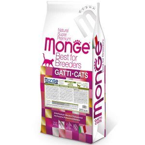 Monge Cat Sensitive с курицей — это сухой полнорационный корм для взрослых кошек с чувствительным пищеварением в возрасте от 1 до 7 лет - 10 кг.