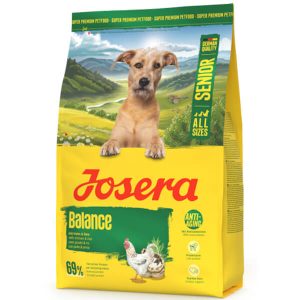 Полнорационный сухой корм Josera Balance Senior All Sizes с курицей для взрослых и пожилых собак всех пород с пониженной потребностью в энергии. Рацион с уменьшенным содержанием белка и жира подходит для поддержания оптимальной физической формы собак с невысокой активностью. Упаковка 3 кг.